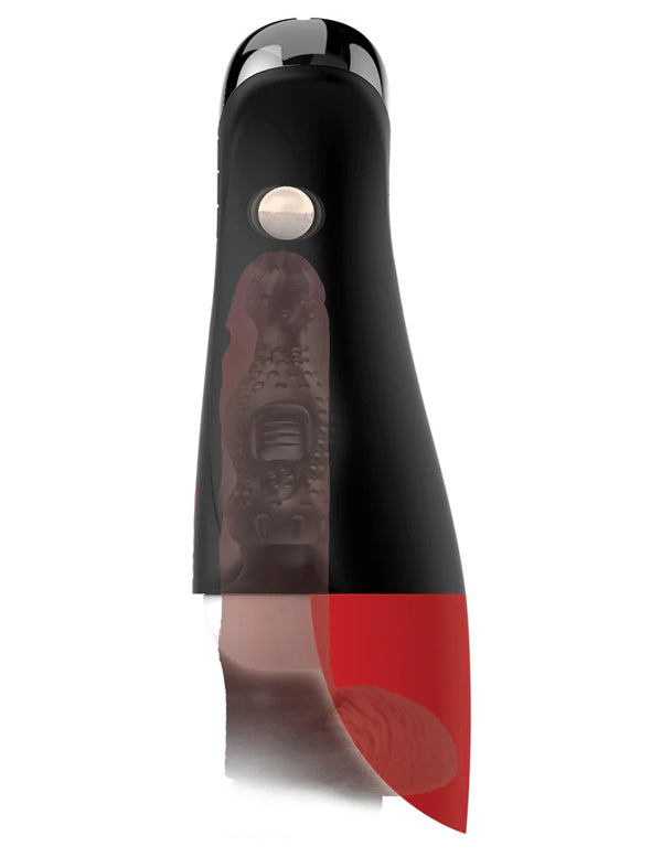 Pdx Elite Fap-O-Matic Pro XL - White/red