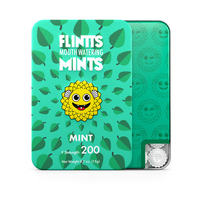Flintts Mouth Watering Mints Mint - F-Strength 200