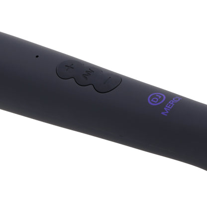 Merci - Rechargeable Power Wand - Ultra - Powerful Silicone Wand Massager - Black