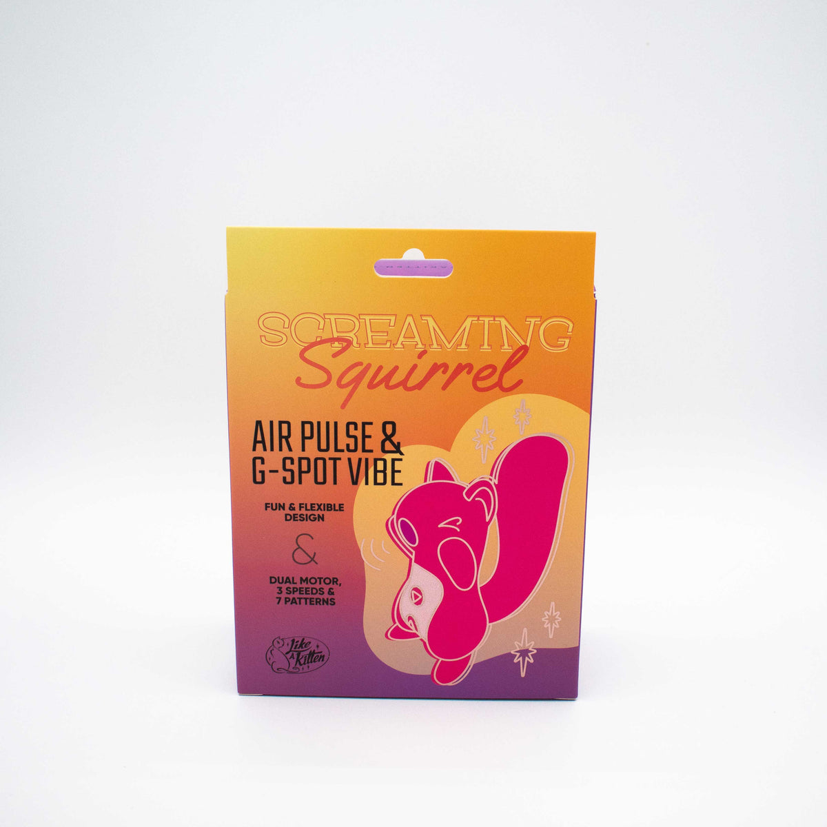 Screaming Squirrel Air Pulse and G-Spot Vibrator