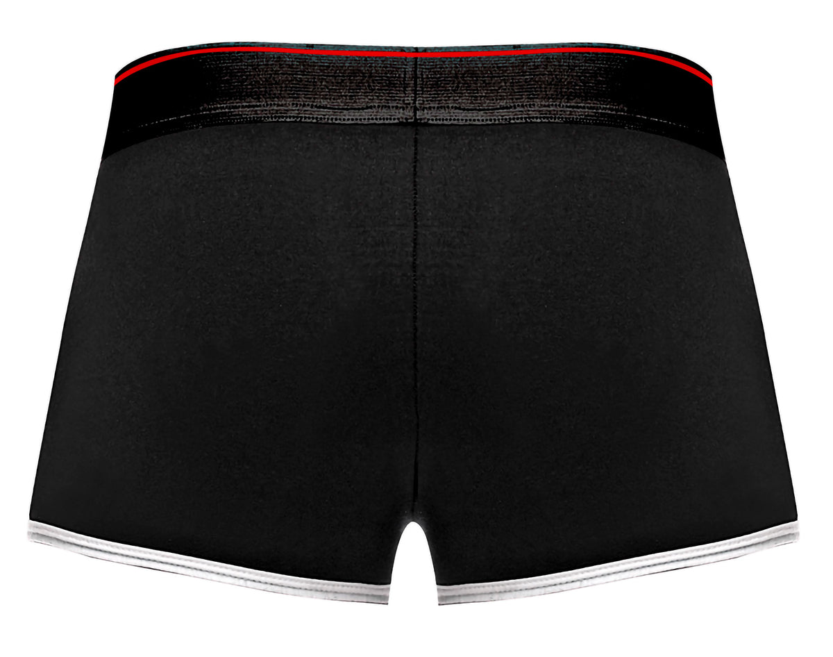 Retro Sport Panel Short - Medium - Black/ Red