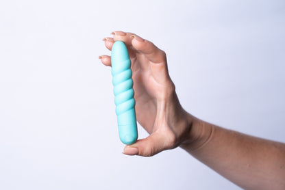 Lola 10 Function Vibrating Twisty Bullet - Teal