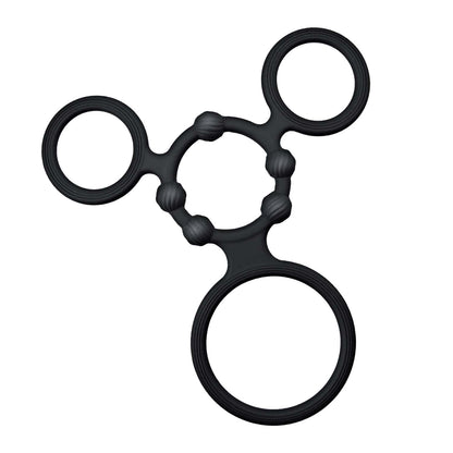 Enhancer Quad Cockring - Black