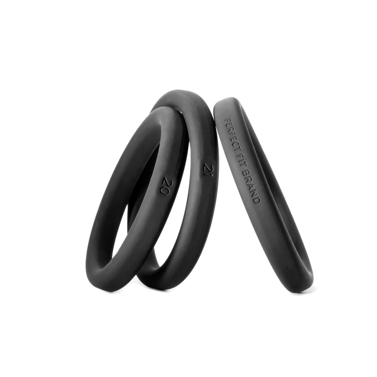 Xact- Fit 3 Premium Silicone Rings - #20, #21, #22