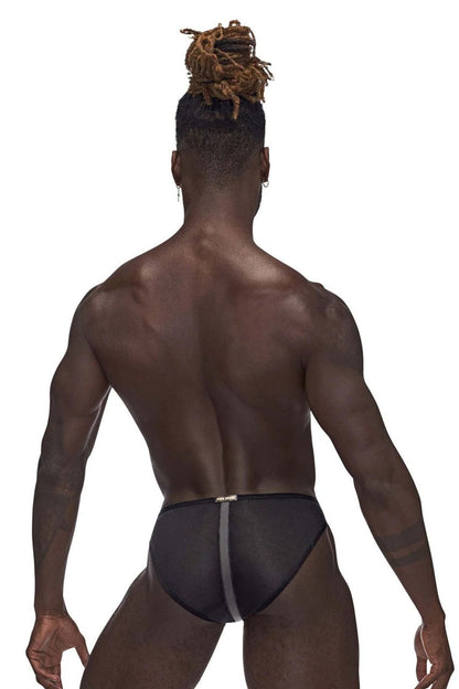 Landing Strip Bikini Brief - Medium - Black