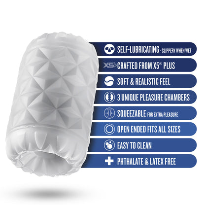 Rize - Reakt - Self-Lubricating Stroker - White