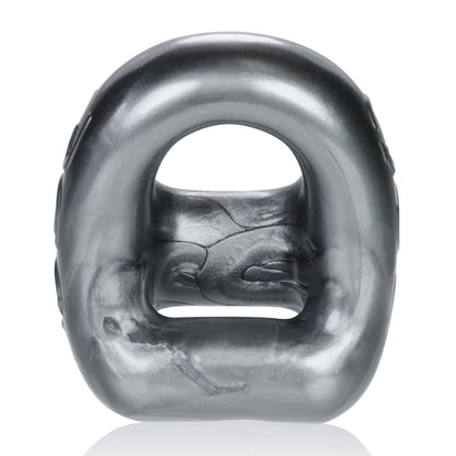 360 2- Way Cockring and Ballsling - Steel