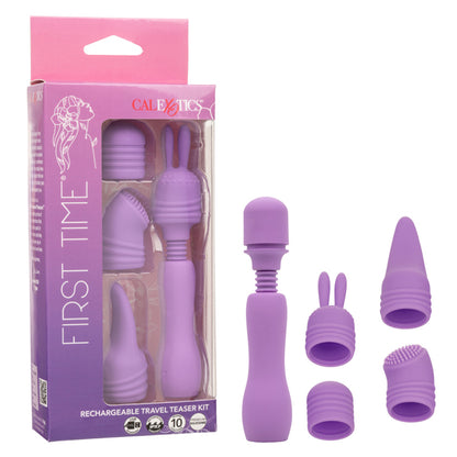 First Time Rechargeable Travel Teaser Kit - Purple