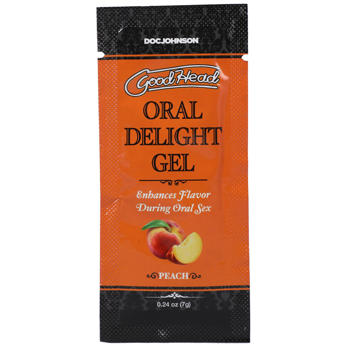 Goodhead - Oral Delight Gel Peach 0.24 Oz Bulk