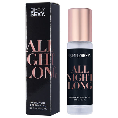 Simply Sexy All Night Long - Pheromone Perfume Oil Roll on - .34oz | 10.2ml