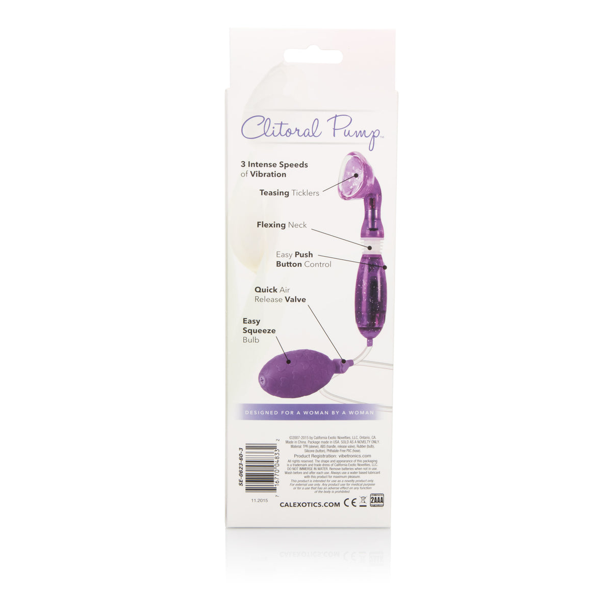 Advanced Clitoral Pump - Purple
