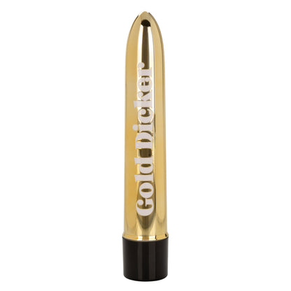 Naughty Bits Gold Dicker Personal Vibrator
