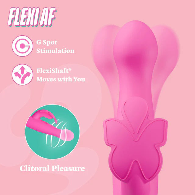 Aria - Naughty Af 2.0 - Rechargeable Vibe - Plum