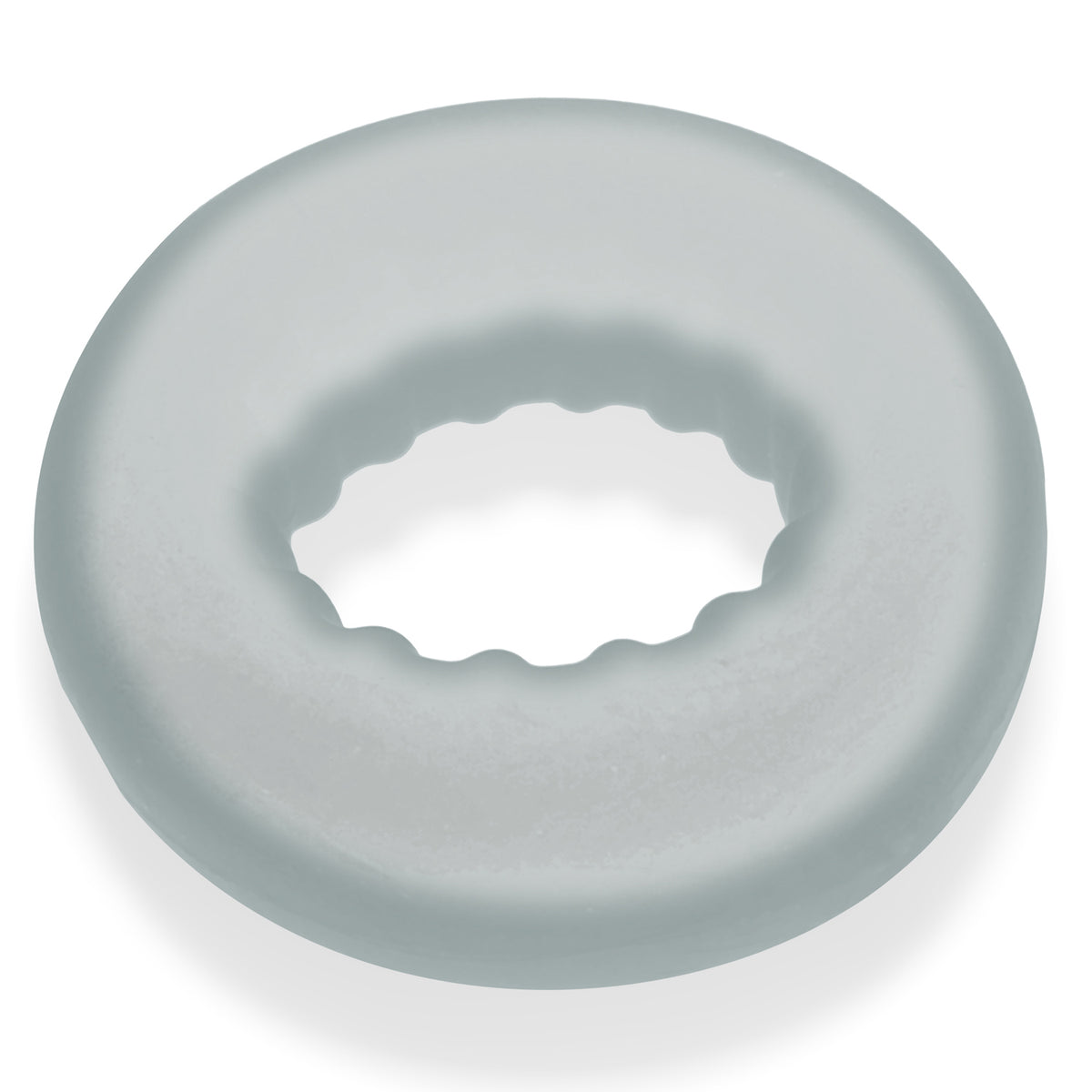 Axis - Rib Griphold Cockring - Clear Ice