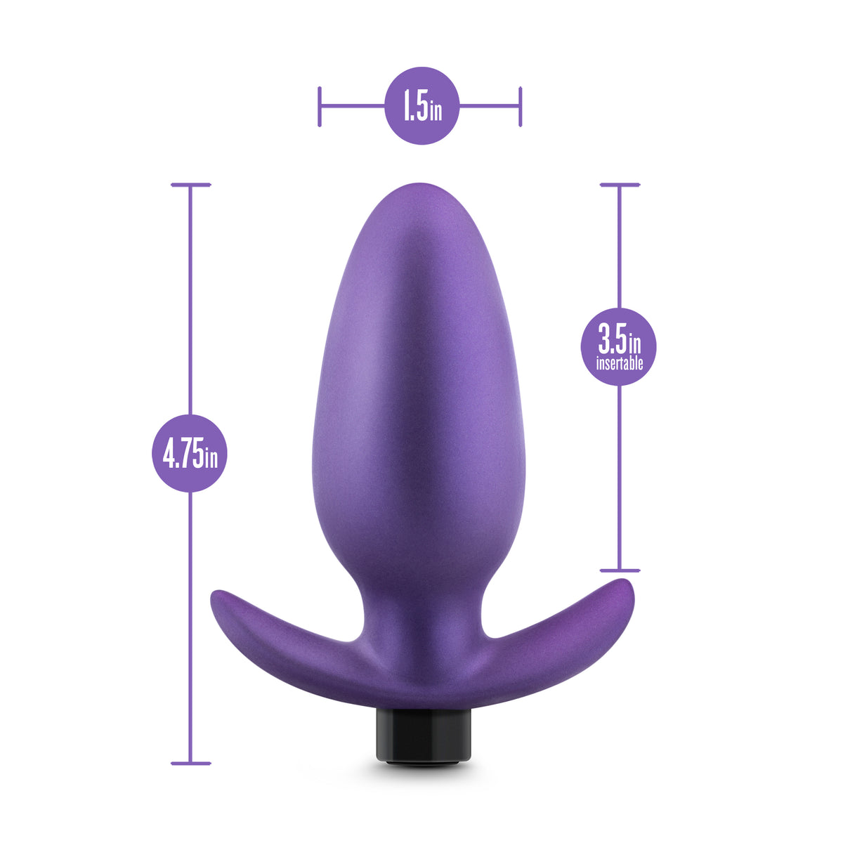Anal Adventures Matrix - Excelsior Plug - Astro Violet