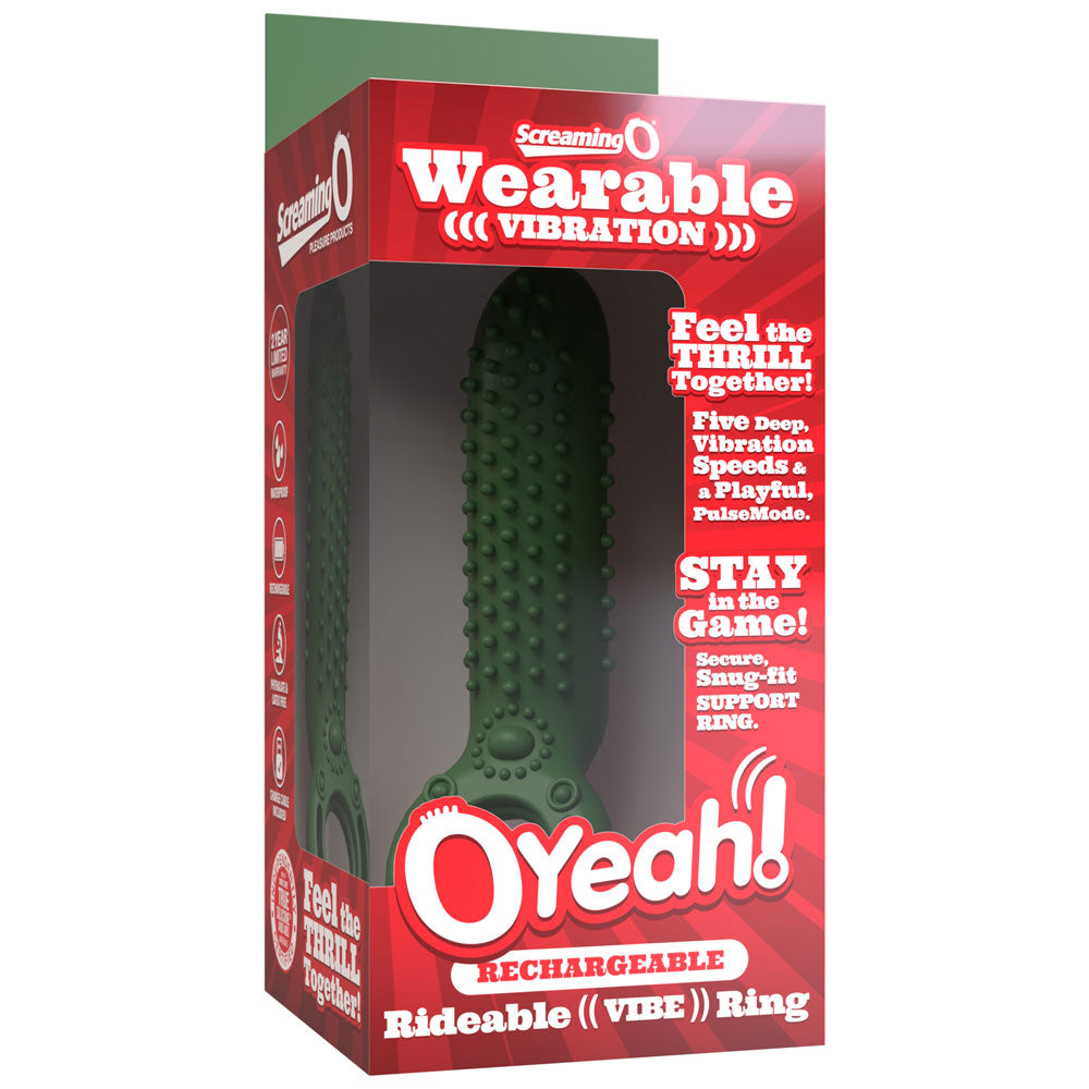 Rechargeable O Yeah Silicone - Green