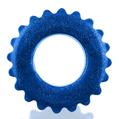 Plushy Single Ring - Blue Fire