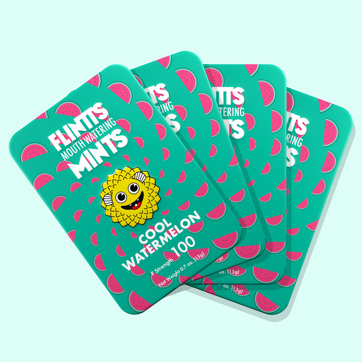 Flintts Mouth Mints Cool Watermelon - F-Strength 100
