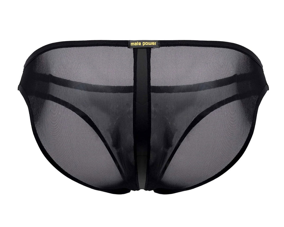 Landing Strip Bikini Brief - Medium - Black