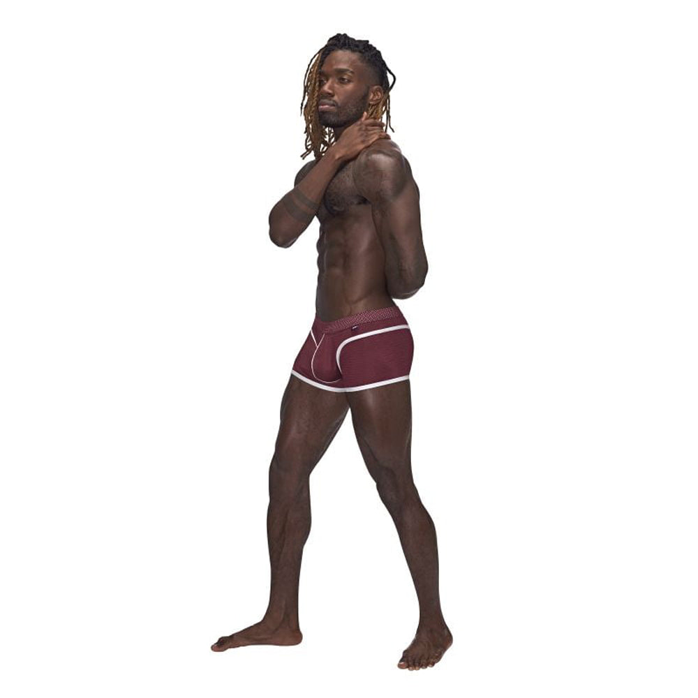 Sport Mesh Sport Short - Large - Burgundy