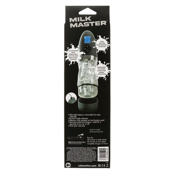 Milk Master Extreme Automatic Milker - Black