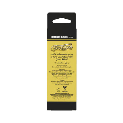 Goodhead - Juicy Head - Cocktails Dry Mouth Spray Lemon Drop - 2oz