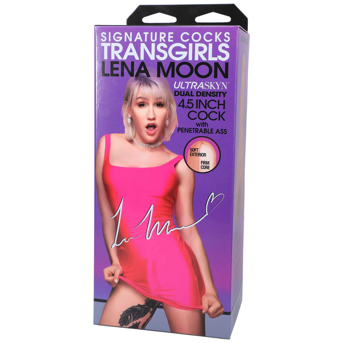Signature Cock With Penetrable Ass - Transgirls - Lena Moon - Vanilla