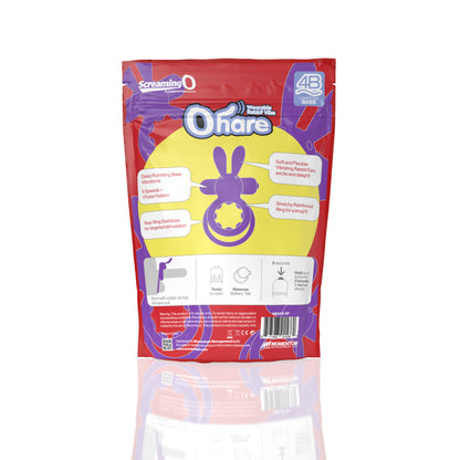 Screaming O 4b - Ohare Wearable Rabbit Vibe - Grape