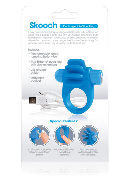 Charged Skooch Ring - Blue