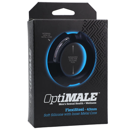 Optimale Flexisteel - Metal Core - 43mm - Black