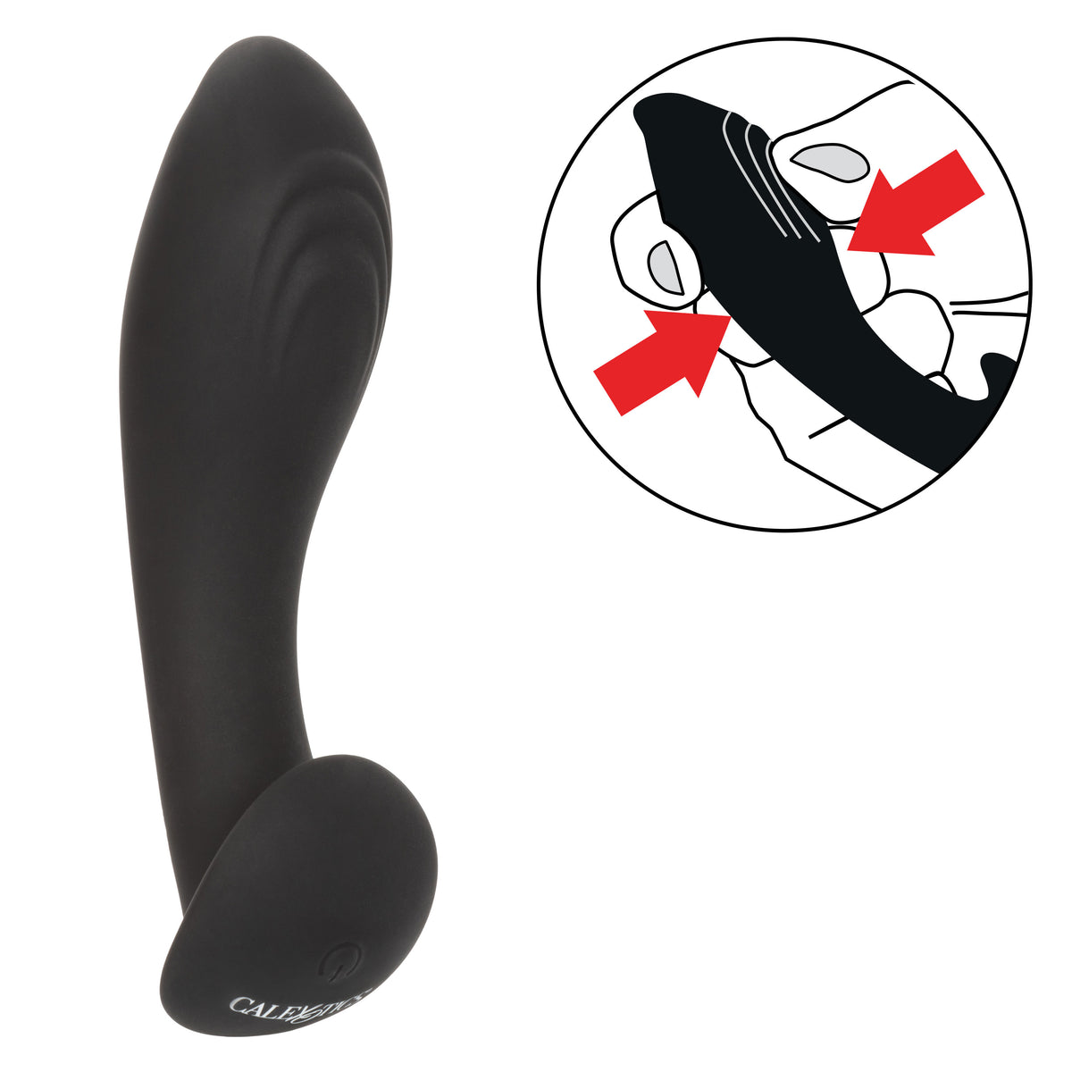 Eclipse Liquid Silicone Flex Probe - Black