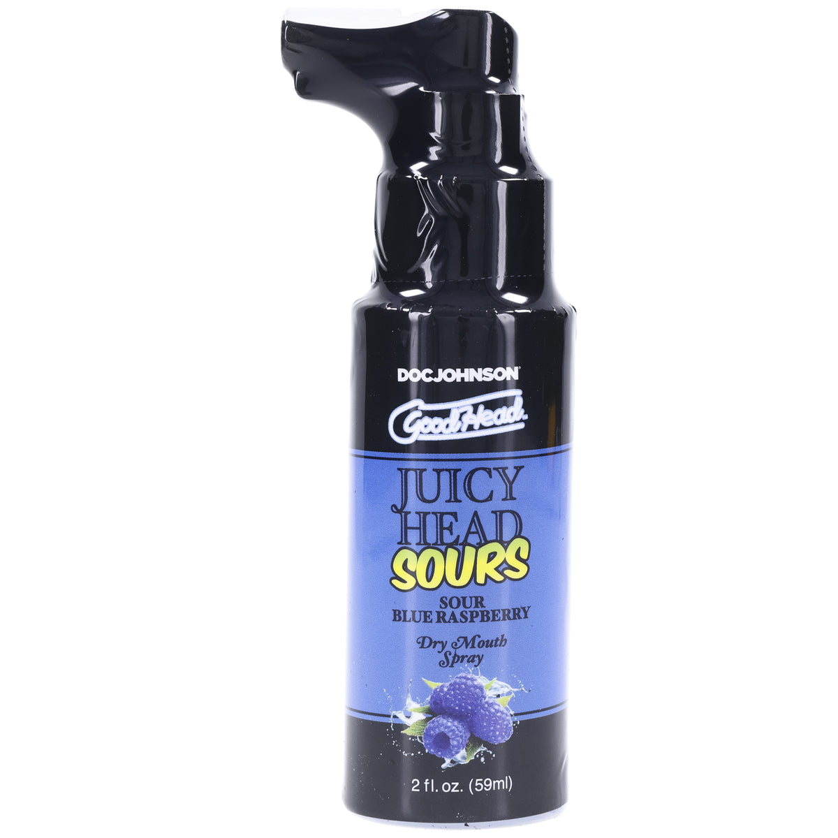 Goodhead - Juicy Head - Dry Mouth Spray - Sour Blue Raspberry - 2 Oz