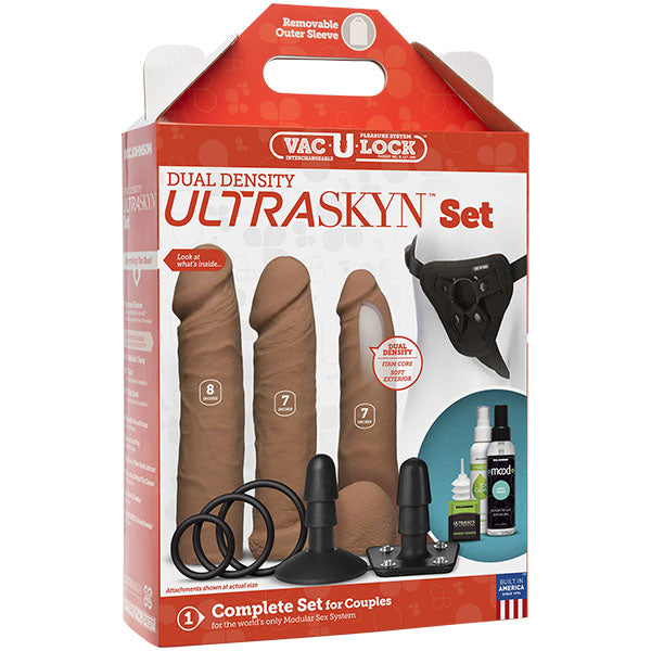 Vac-U-Lock - Dual Density Ultraskyn Set - Caramel