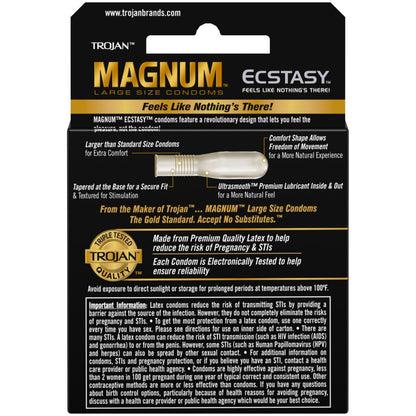 Trojan Magnum Ecstasy - 3 Pack