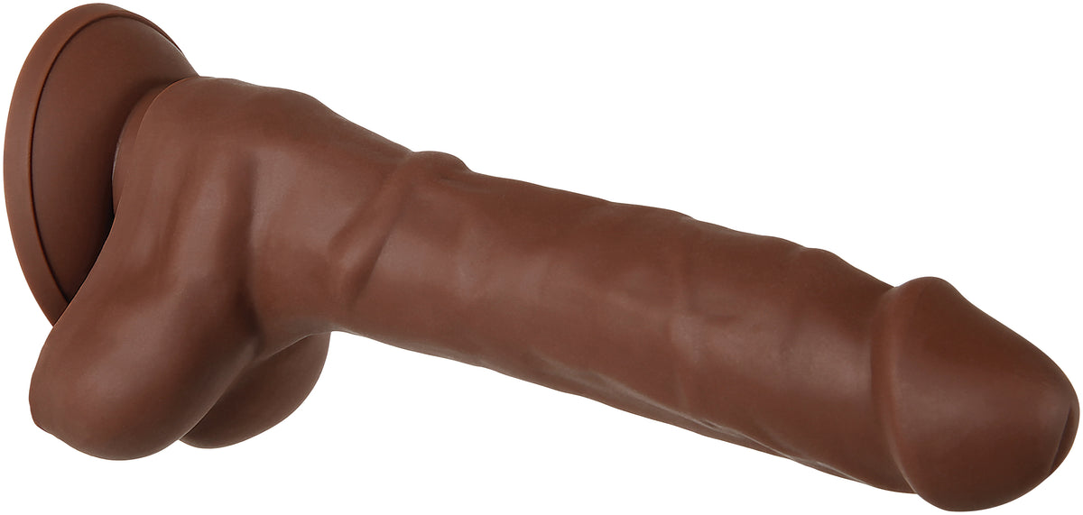 Real Supple Silicone Poseable Dark 8.25 Inch