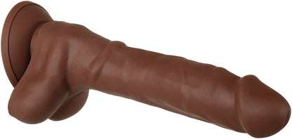 Real Supple Silicone Poseable Dark 8.25 Inch