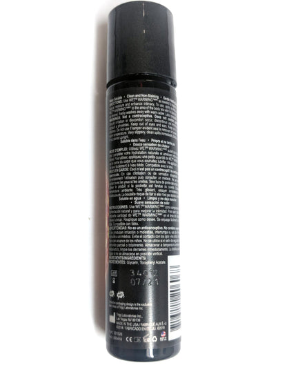 Wet Warming Premium Heating Lubricant - 1 Fl. Oz.