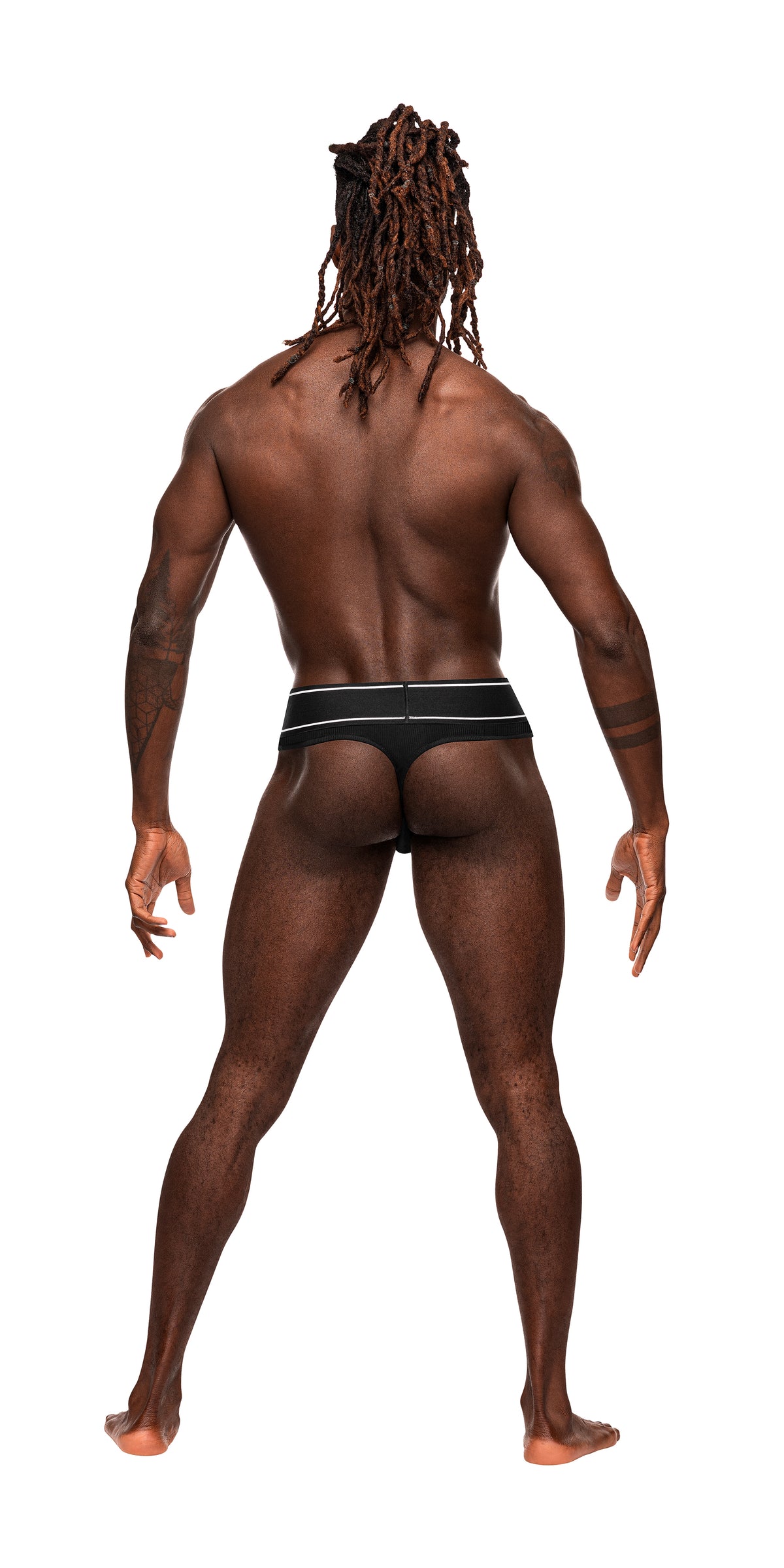 Modal Rib Bong Thong - X-Large - Black