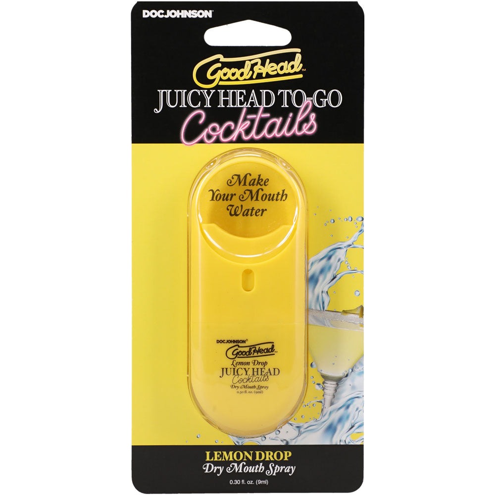Goodhead Juicy Head Cocktails Dry Mouth Spray to-Go - Lemon Drop