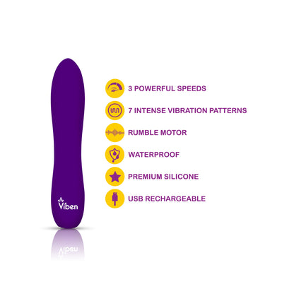 Vivacious Flexible Power Bullet - Violet