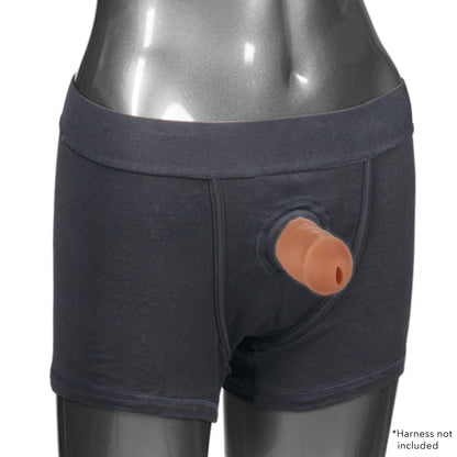 Packer Gear 5 Inch Ultra-Soft Silicone Stp Packer - Brown