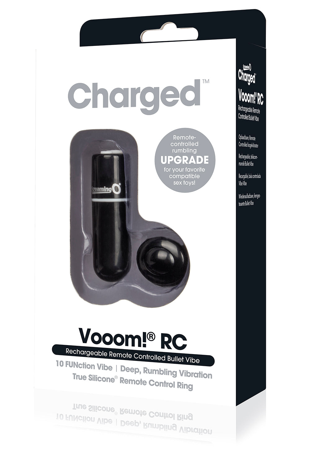 Charged Vooom Remote Control Bullet - Black