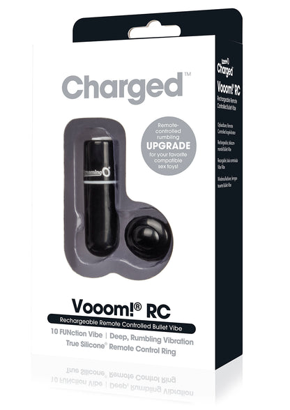 Charged Vooom Remote Control Bullet - Black