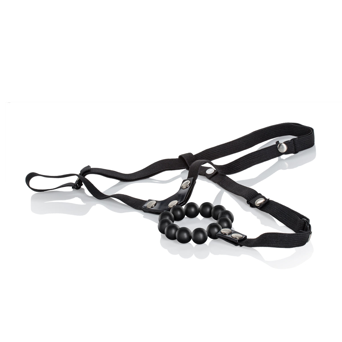 Lovers Thong With Stroker Beads