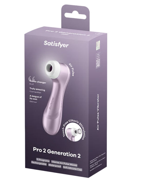 Satisfyer Pro 2 Generation 2 - Air Pulse Stimulator - Violet