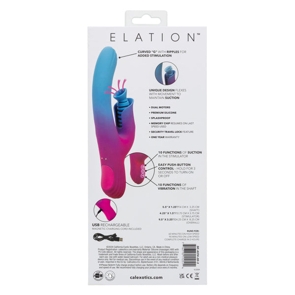 Elation Dual Stimulator With Suction