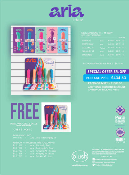 Aria Merchandising Kit