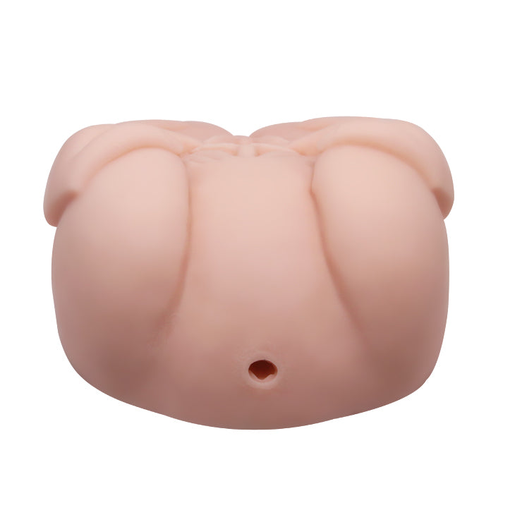 Crazy Bull the Realistic Skin-Like Texture Vagina and Anal Masturbator Vibration and Double Entrance