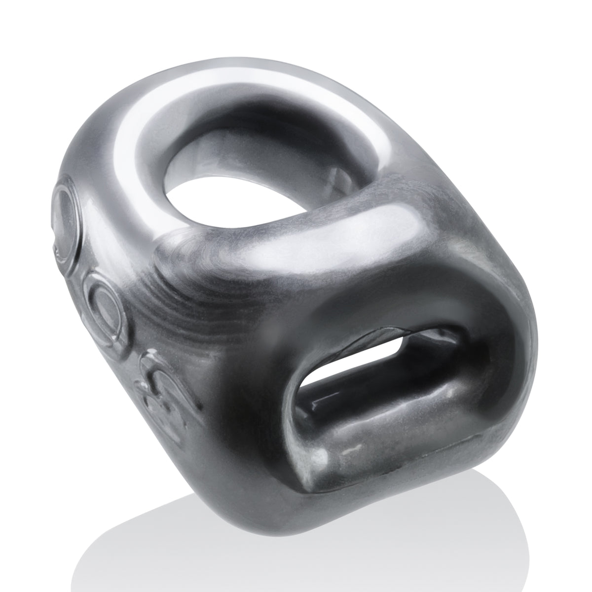 360 2- Way Cockring and Ballsling - Steel