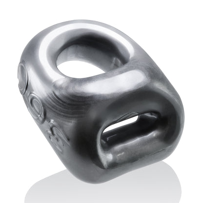 360 2- Way Cockring and Ballsling - Steel